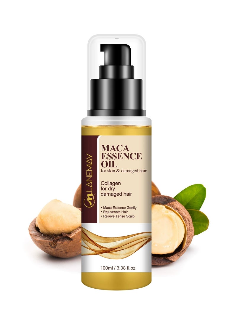 LANEMAY Hair Conditioner Protein Repair Essence Moisturizing Smooth Long Lasting Hair Oil Treatment - Image 1