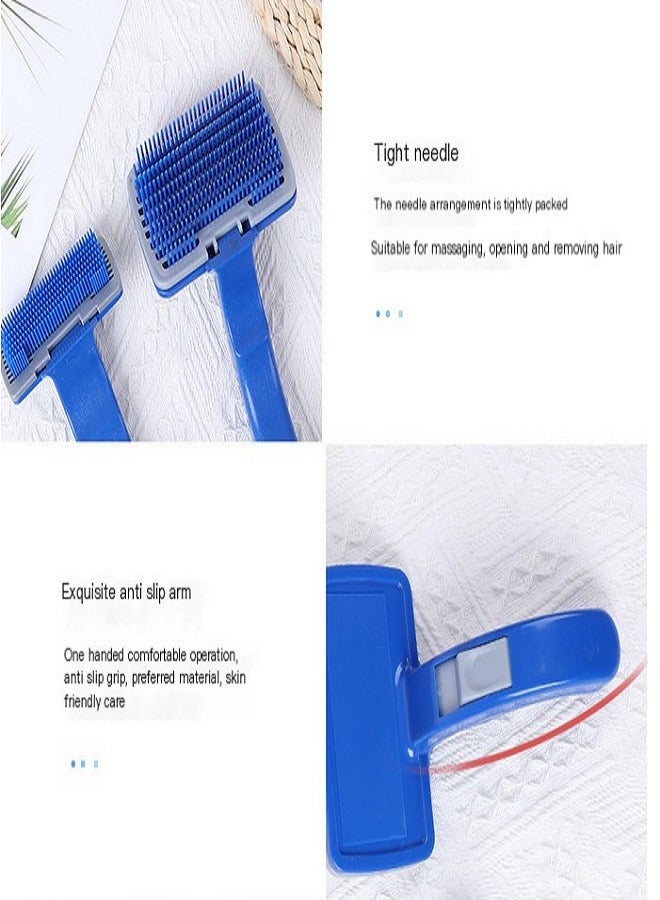 Pet Hair Removal Comb, Knot Opening Massage Comb for Cats and Dogs - Image 5