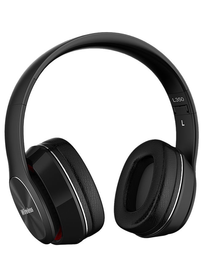 L350 Wireless Over-Ear Bluetooth Headphone Black