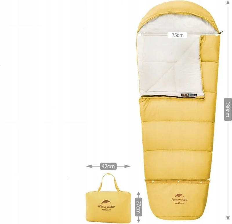 Naturehike C180 Ultralight Cotton Sleeping Bag -8°c (Child)