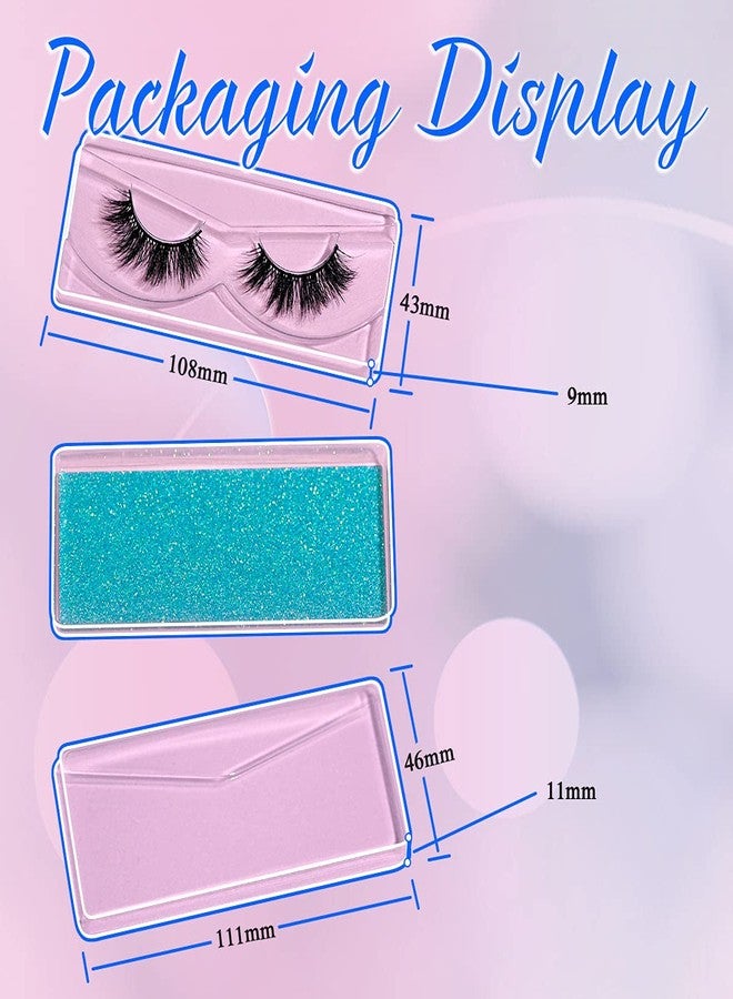 FARRED Wholesale Fluffy Dramatic Bulk Lashes Mix 10 Styles 50 Pairs Pack Individual Box 10-18mm Volume Faux Mink Eyelash Thick 8D Fake Lash Short Natural Look Eyelashes (style i-50 pairs) - Image 5