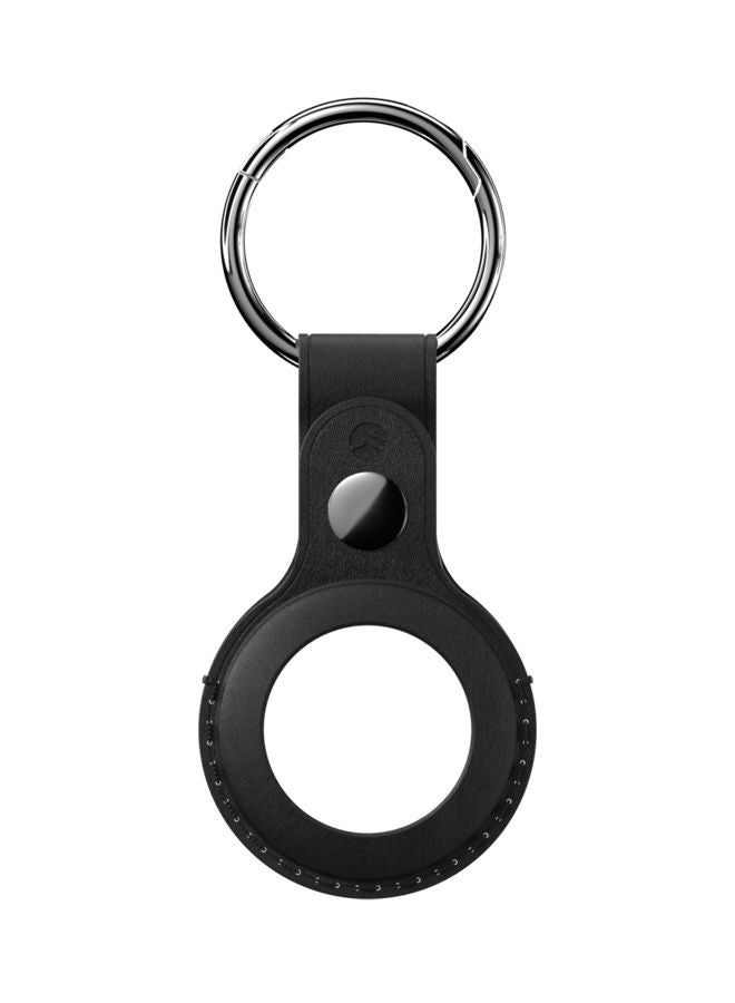 سويتش إيزي جراب سويتش إيزي سكين لآير تاج مع حلقة مفاتيح جلد - أسود - Image 2