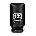 ZOYAKKI 6Point 12Inch Drive Deep Impact Socket 1316 SAE CRMO 12inch Drive 6 Point Axle Nut Socket for Easy Removal of Axle Shaft Nuts 1316 - Image 2