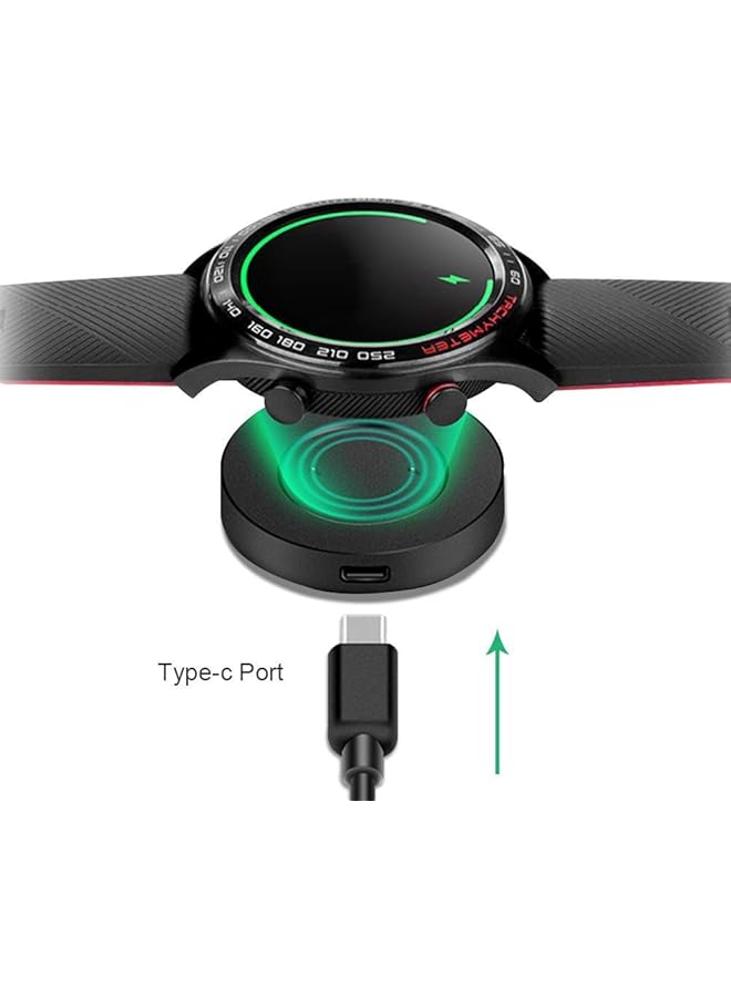 erorex Compatible Huawei Watch Gt Charger With 1M Usb Cable Charger Stand Charging Dock Station For Huawei Watch Gt Honor Watch  - Image 4