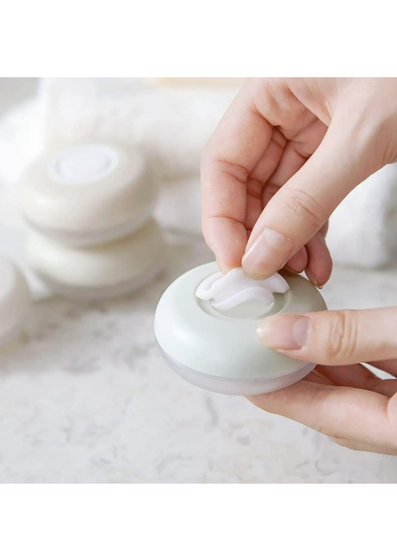 Oasisgalore 4pcs Travel Toiletry Bottles Travel Bottles for Toiletries Travel Size Bottles Silicone Travel Containers  - Image 4
