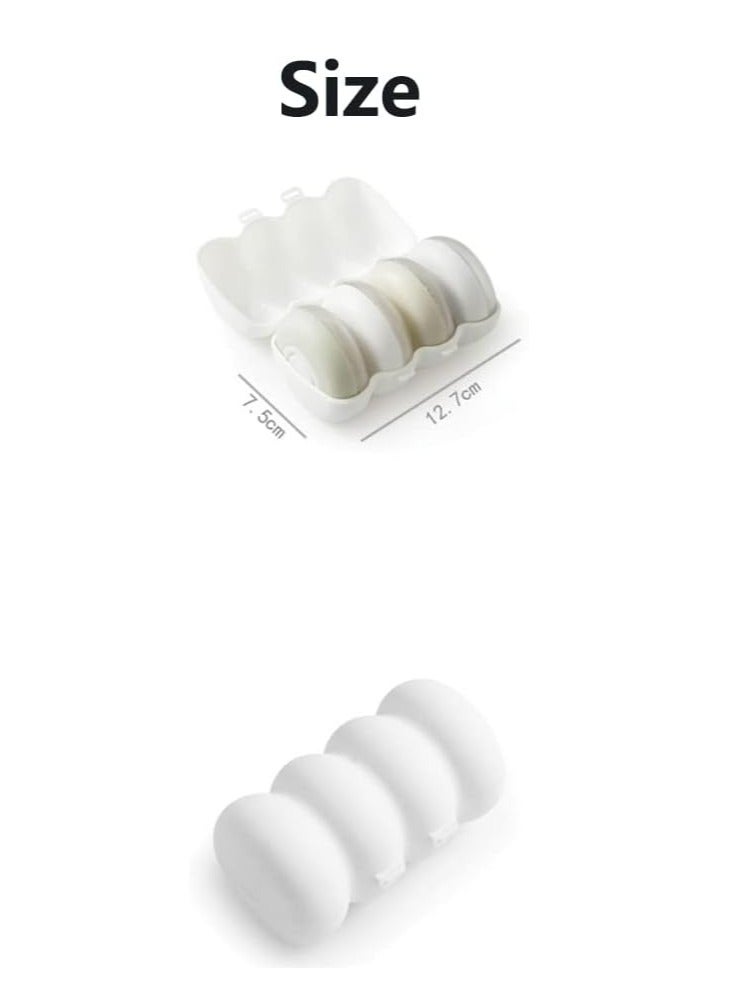 Oasisgalore 4pcs Travel Toiletry Bottles Travel Bottles for Toiletries Travel Size Bottles Silicone Travel Containers  - Image 5
