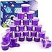 WUJYLY Galaxy Slime 24 Pack Valentines Purple Slime Party Favors NonSticky Soft Smooth for Birthday Classroom Rewards Stocking Stuffers Goodie Bag StufferEaster Basket Stuffers for Kids - Image 2