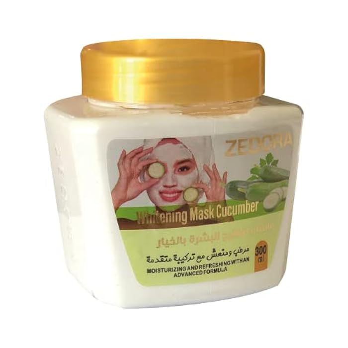 Zedora Cucumber Brightening Mask 300 ml - Image 1