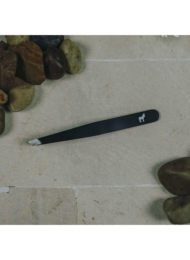 Pete & Pedro Slant Tip Tweezers – Stainless Steel Slanted Precision For Men & Women | Pluck Eyebrows, Lashes, Unibrows, Nose/Ear Hair, Ingrowns, & Splinters Removal | As Seen on Shark Tank  - Image 4
