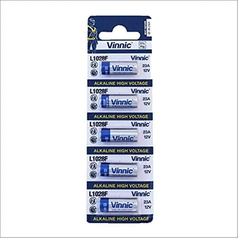 Vinnic بطاريات فينيك القلوية 12 فولت 5 حبة GP23A، MN21، A23، LRVO8 - Image 3