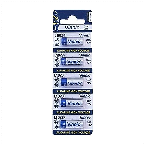 Vinnic بطاريات فينيك القلوية 12 فولت 5 حبة GP23A، MN21، A23، LRVO8 - Image 1