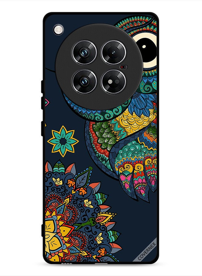 Covernex Infinix Zero 40 Protective Case Cover Floral Owl - Image 1