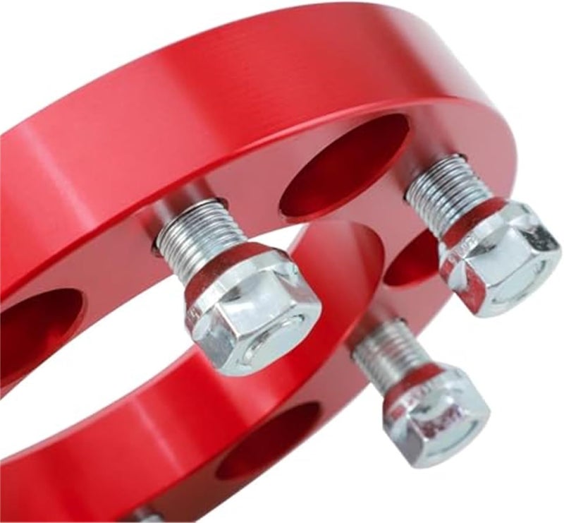 Wivplex 4 PCS Forged Aluminum Wheel Spacers 6x5.5 1" Inch - Image 2