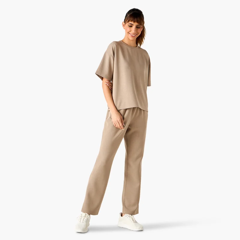 ADOT by Splash Oversized T-shirt with Side Slit