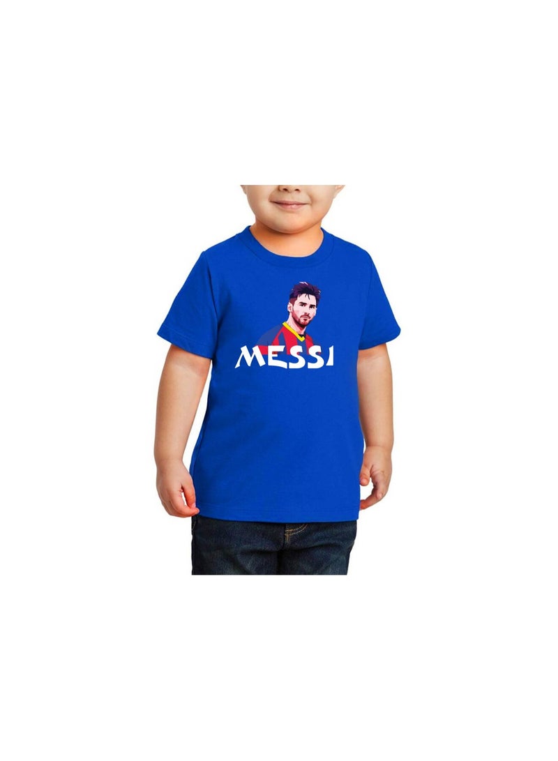 Messi Unisex Kids T-Shirt - Soccer Player Printed Tshirt for Boys and Girls - Soft and Comfortable - Gift for Young Football Fans - Image 2