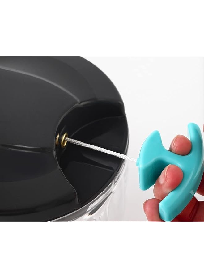 PROMASS Choice Manual Food Chopper - Premium Quality All-in-1 Kitchen Tool for Fruits, Vegetables, Meat, Eggs, Onions, and Nuts - Image 4