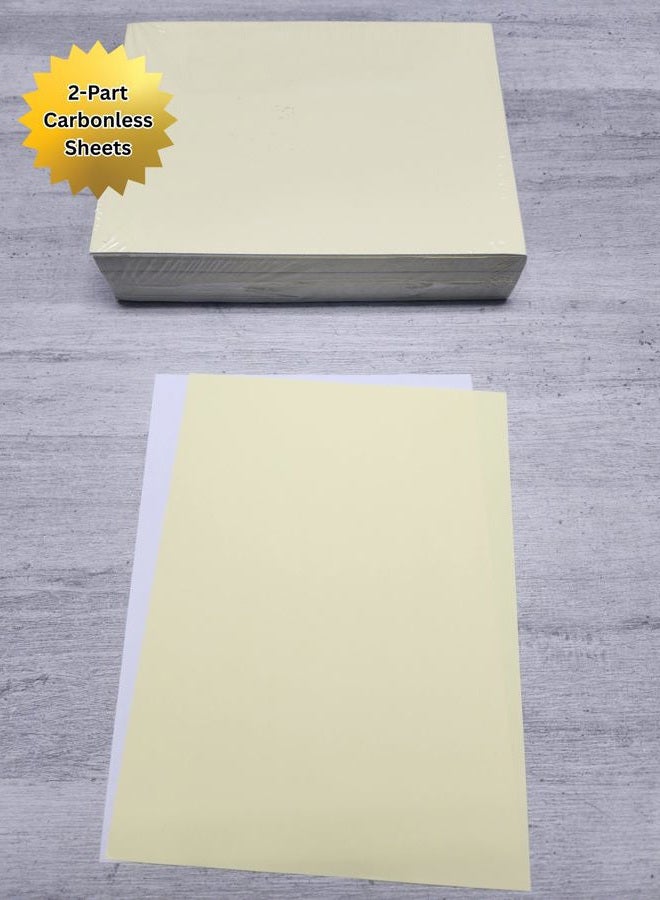 Limited Papers (TM), Carbonless Sheets, Superior, Pre Collated, Multi part, Bond Finish. (2 Part Reverse, 8.5 x 14 Inch, Legal Size, Canary/White (5889), 1 Ream) - Image 3