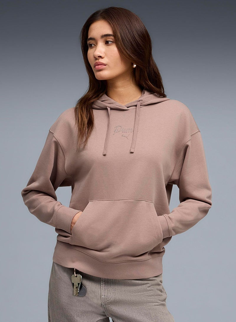 PUMA Essential Script Hoodie - Image 1