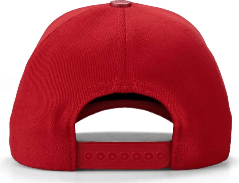 بلاك بورك BlackBörk V1 Baseball Kids Samurai - Unisex Red Kids Hat (Cap) with 20 Code Logo
