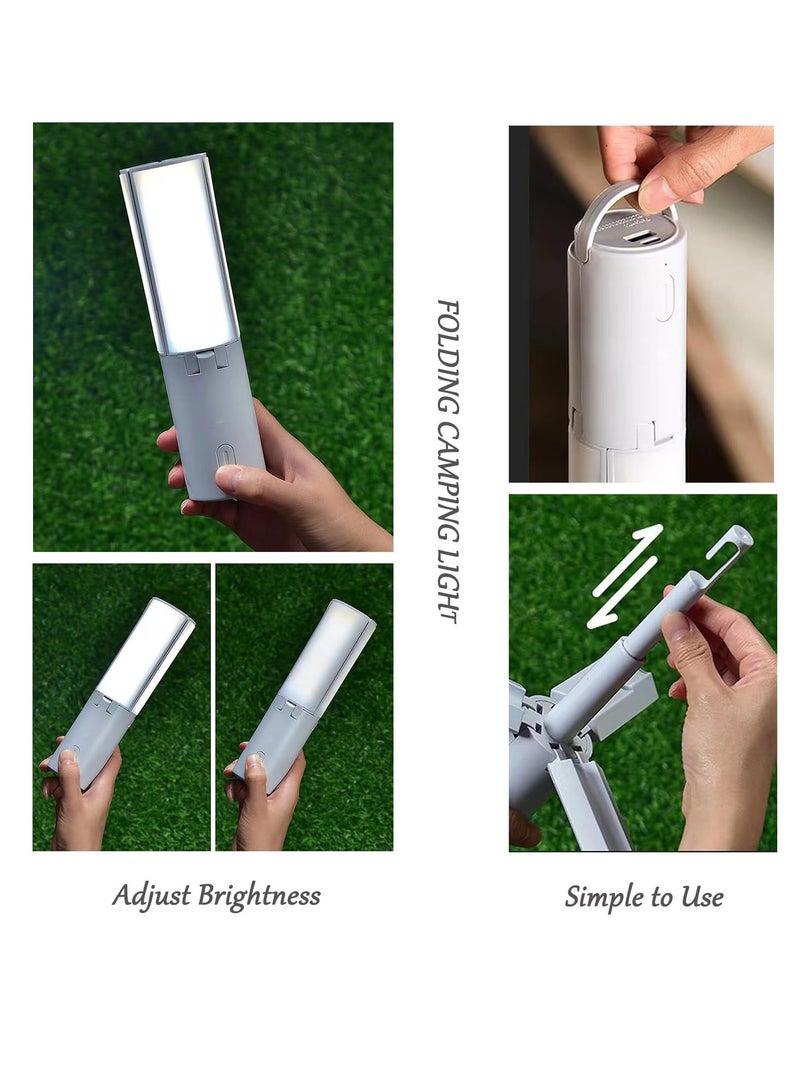 Portable Electric Lantern for Camping and Emergencies, 4000mAh Rechargeable Battery Powered Hanging Tent Light - Image 3