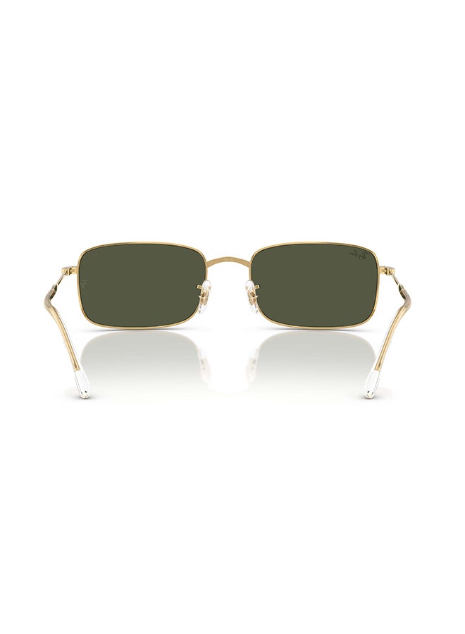 Ray-Ban Unisex RB3746 001/31 Unisex's Full Rim Rectangular Sunglasses - Lens Size: 59 mm - Image 3