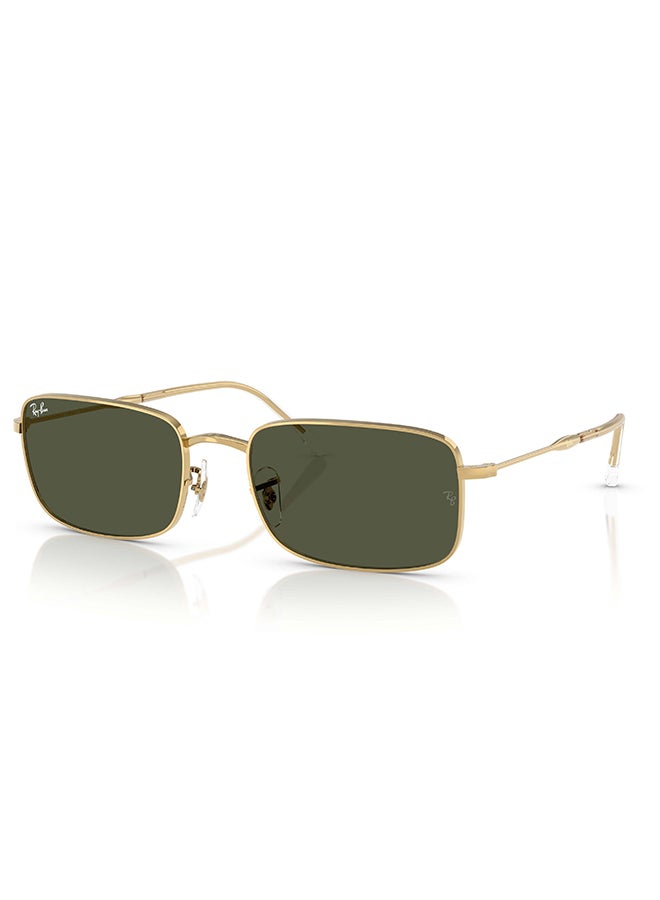 Ray-Ban Unisex RB3746 001/31 Unisex's Full Rim Rectangular Sunglasses - Lens Size: 59 mm - Image 1