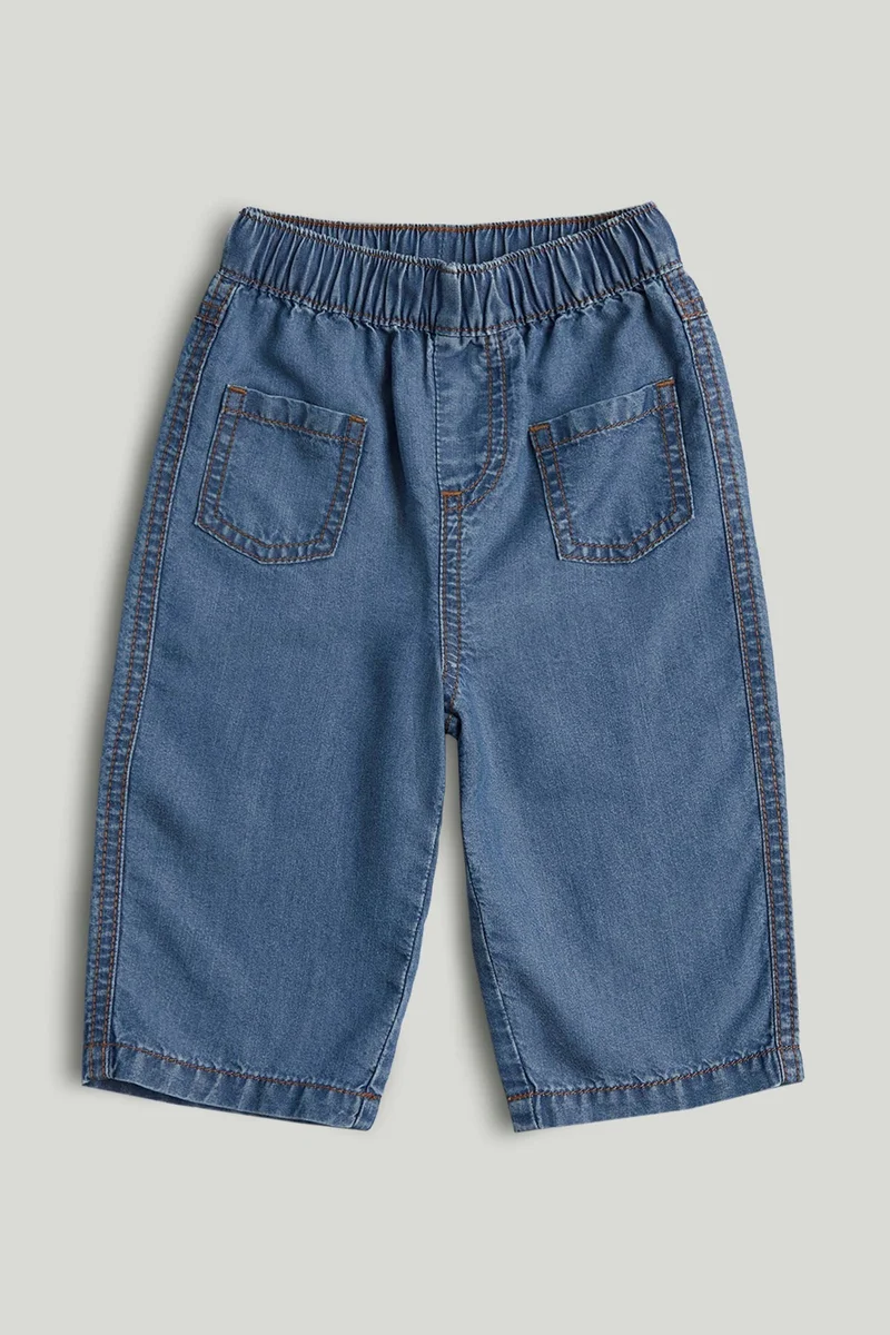 مذركير جينز دينم بساق واسعة