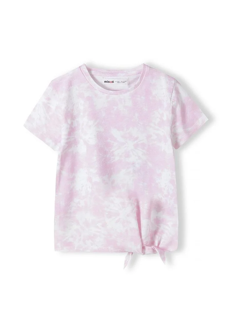 MINOTI Teen Girls Tie Front T-Shirt