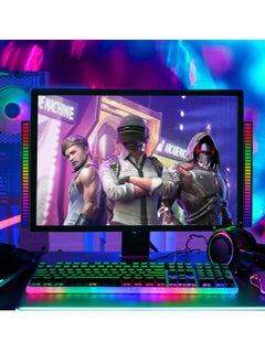 Excefore RGB Sound Control Light, 2 Pcs Rechargeable RGB Voice-Activated Pickup Rhythm Light, Creative Colorful LED Ambient Light, 32 Bit Music Pickup for Car Laptop Party Outdoor Gaming  - Image 5