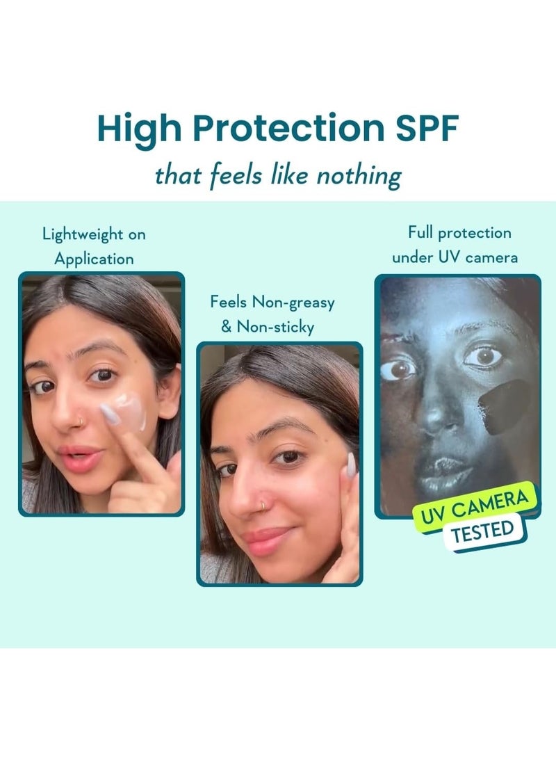 Niacinamide Oil Balance Sunscreen SPF 50 PA++++ - Light & Matte Sunscreen for Oily Skin - Image 4