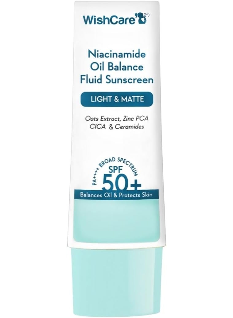 Niacinamide Oil Balance Sunscreen SPF 50 PA++++ - Light & Matte Sunscreen for Oily Skin - Image 1