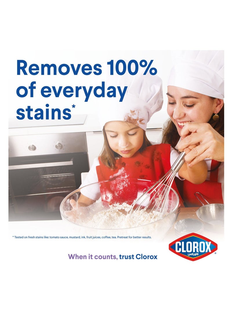 كلوركس مزيل بقع الملابس الملونة 500 مل - Image 2