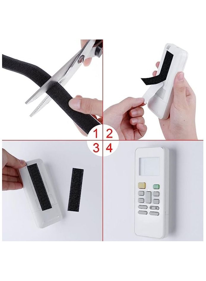 Generic 2 Rolls Self Adhesive Hook and Loop Tape 10M Mounting Adhesive Tape Double Side Sticky Strip for Installation Home Office  - Image 5