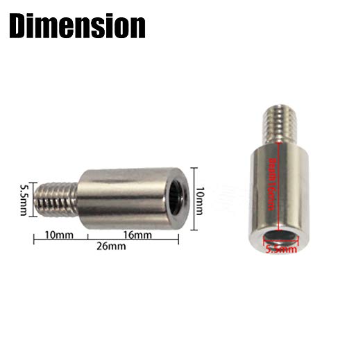 Arcity 3 Pcs Classic Arcade Joystick Shaft Extender Rod Jamma Extension for Sanwa Joystick 15mm DIY Controller Metal New - Image 5