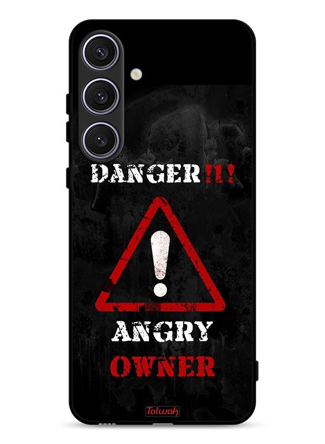 Tolwak Samsung Galaxy S25 FE Protective Case Cover Angry Owner