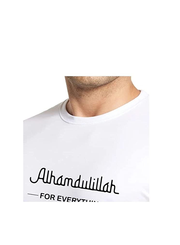 PRINTSHOP4ME Ramadan Printed Round Neck Cotton Mens Tshirt Design 2 - Image 4