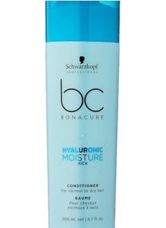 Schwarzkopf Professional BC BONACURE Hyaluronic Moisture Kick Conditioner, 6.7-Ounce  - Image 1