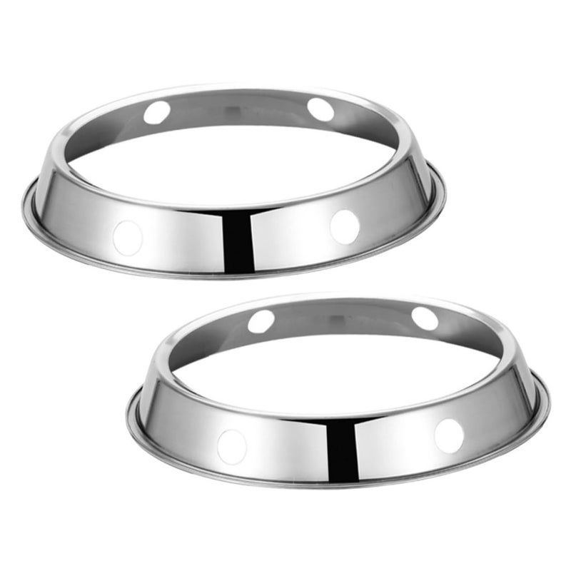 Stainless Steel Wok Ring Holder Heat Resistant Pot Support For Gas Stove - Image 2