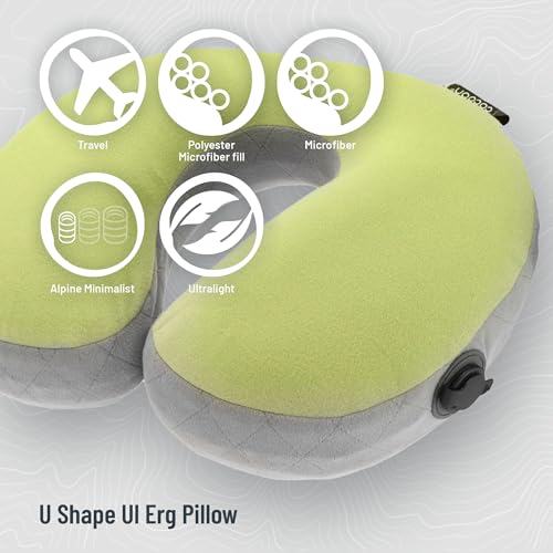 COCOON Premium UShaped Aircore Pillow Wasabi Green - Image 3