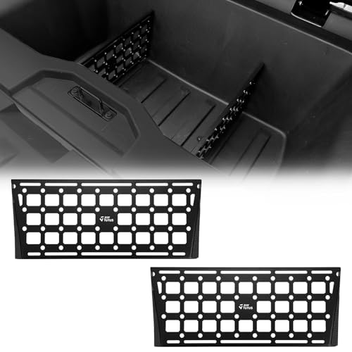 JOYTUTUS Steel Gear Locker Dividers Compatible with Cybertruck 2026 2025 2024 2023 Sub Trunk Dividers Organizers Trunk Lower Bed Storage Molle Panel Dividers Cybertruck Accessories - Image 1
