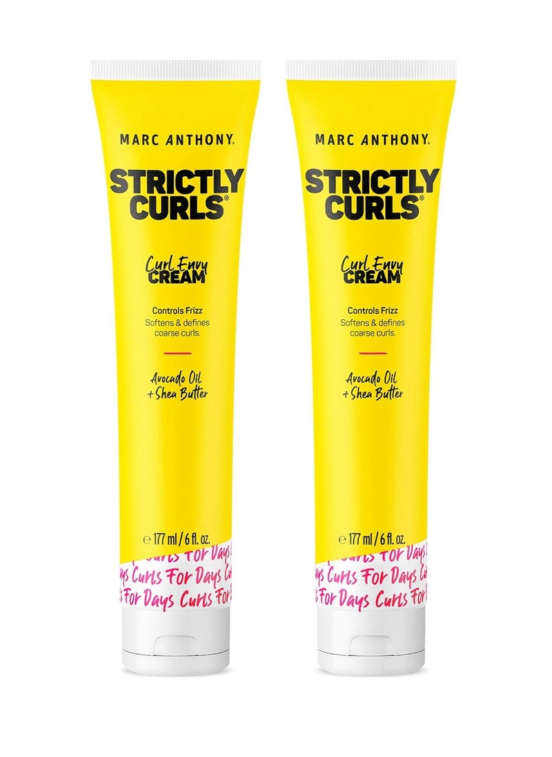 Marc Anthony Strictly Curls Bundle - Curl Envy Cream 2-Pack & Curl Defining Lotion 2-Pack