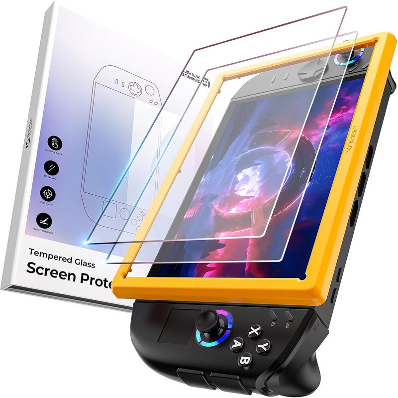 jsaux 2-Pack Anti Glare Screen Protector for Legion Go Gen 2 Handheld 8.8" (2025), Easy to Install with Guiding Frame, 8.8 inch Full Coverage, Matte Tempered Glass Protector Accessories - Image 1