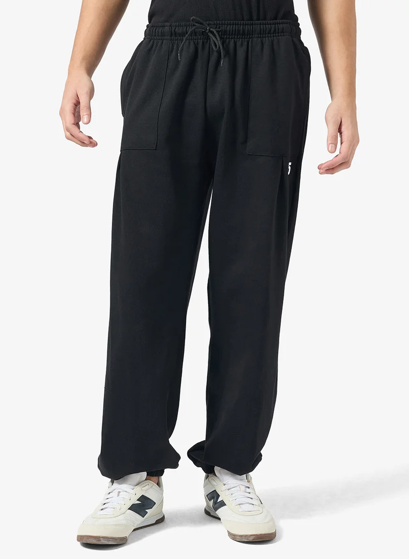 Seventy Five Basics Label Design Oversized Joggers