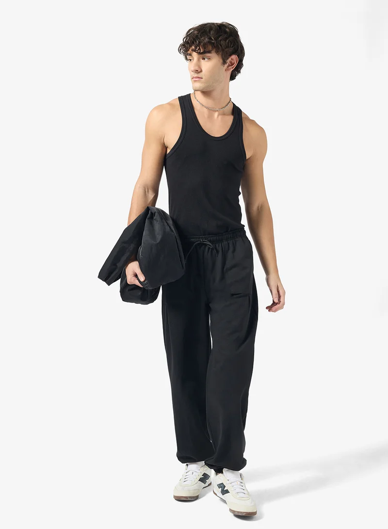 Seventy Five Basics Label Design Oversized Joggers