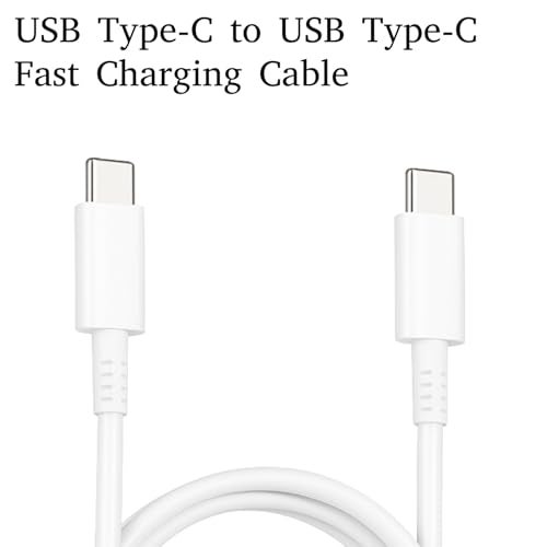 APFEN 45W C- Type Fast Charging Cable Compatible with Samsung S25/S25/S24/S24/S23/S22/S21/M35/M36/M07/M17,(S/A/F/M) All Series, High Speed Data Transfer Upto 480 Mbps,1M, White by APFEN® - Image 2