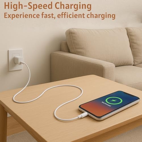 APFEN 45W C- Type Fast Charging Cable Compatible with Samsung S25/S25/S24/S24/S23/S22/S21/M35/M36/M07/M17,(S/A/F/M) All Series, High Speed Data Transfer Upto 480 Mbps,1M, White by APFEN® - Image 3