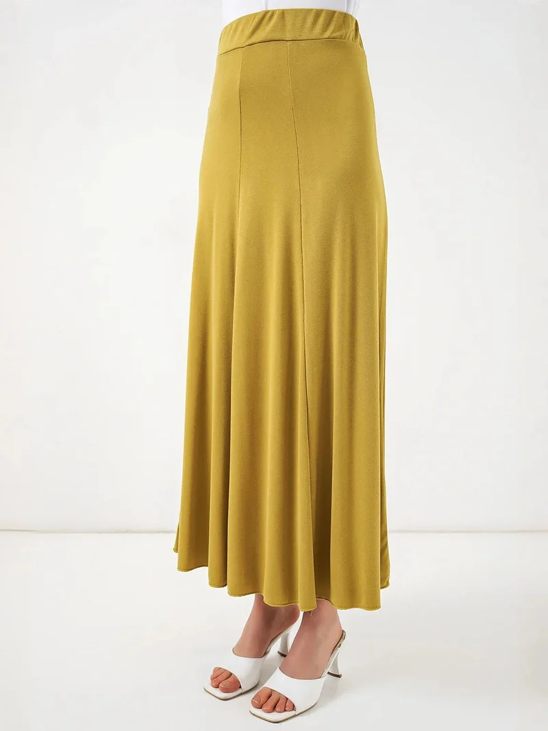 بيغ دارت BDART High Waist A-Line Maxi Skirt