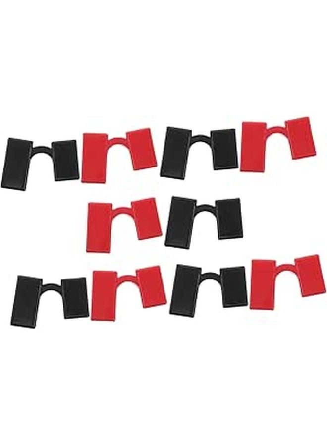 Chopstick Training Helpers 10pcs Black Red For Kids And Seniors Dining Skill Tool - Image 1