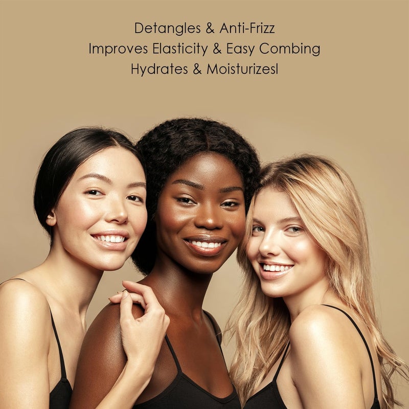 Awesome Synthetic Wig Shampoo & Leave in Conditioner Spray, pH6, Replenishes & Easy Combing, Contains Coconut Oil (Premium Set of 3) - Image 2