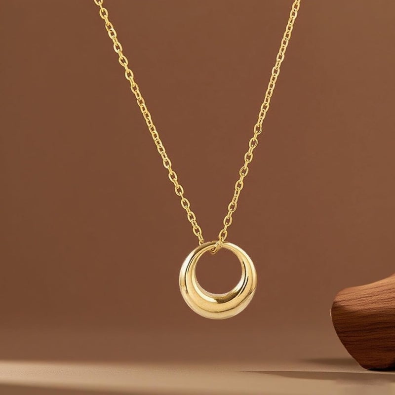 MONOZO pendant chain for women girls Love anti tarnish stainless steel Necklace stylish Neck Chain | Modern Design | Birthday Anniversary gift Valentine Accessories - Image 5